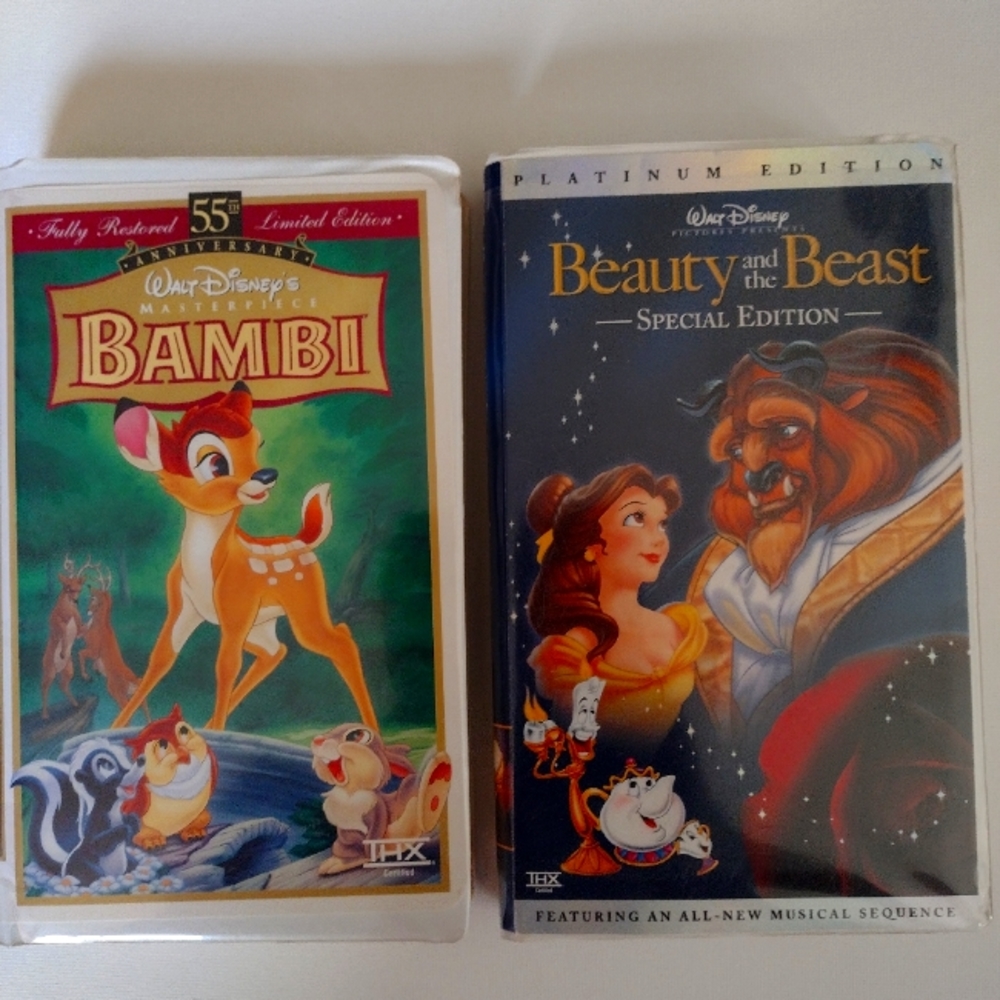 Walt Disney VHS Movies